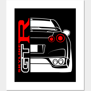 Skyline R35 Posters and Art